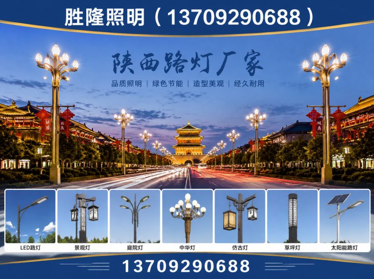 未央区景观灯展示图